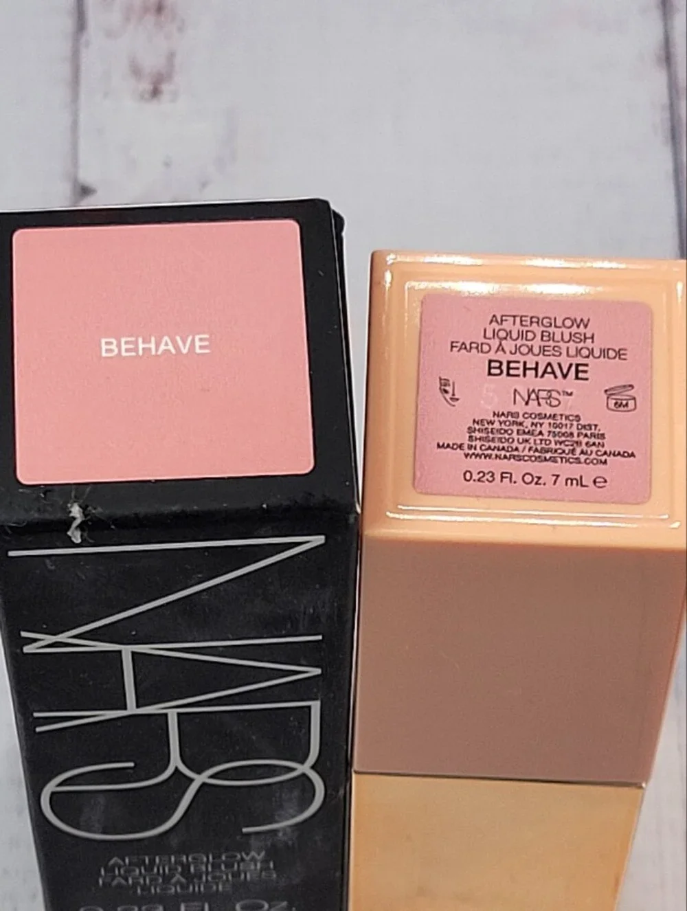 NARS Afterglow Liquid Blush in Behave BNIB